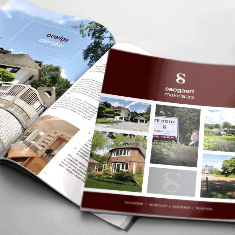 Saegaert Makelaars corporate brochure Saegaert Makelaars corporate brochure