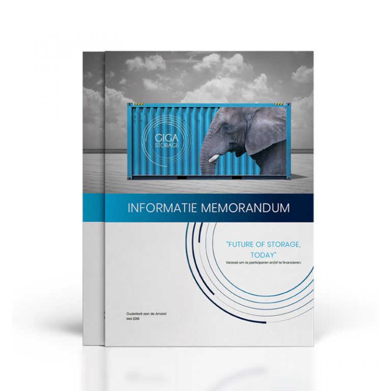 GIGA Storage Informatie Memorandum GIGA Storage Informatie Memorandum