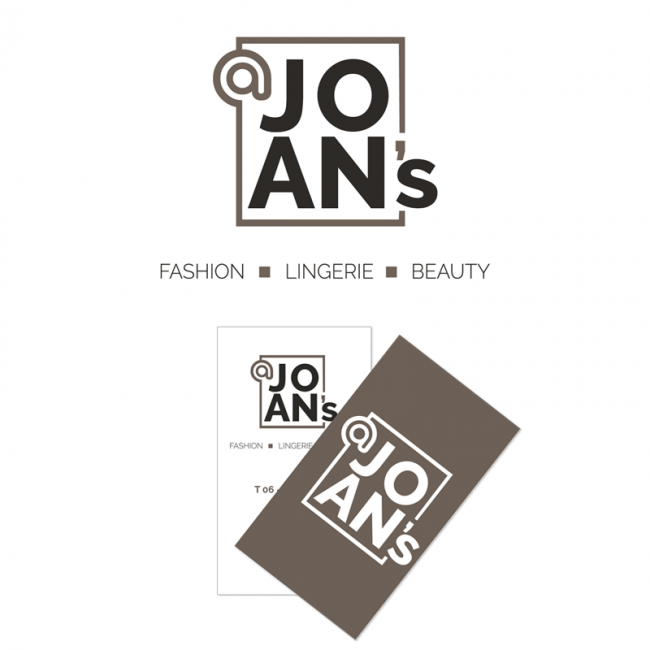 @Joan's logo en huisstijl