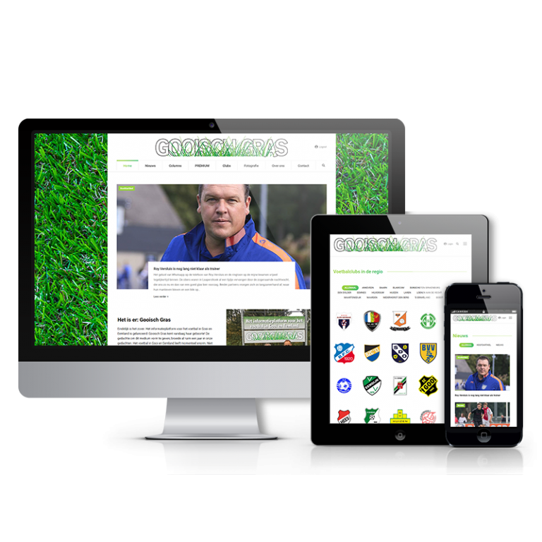 Website voor Gooisch Gras