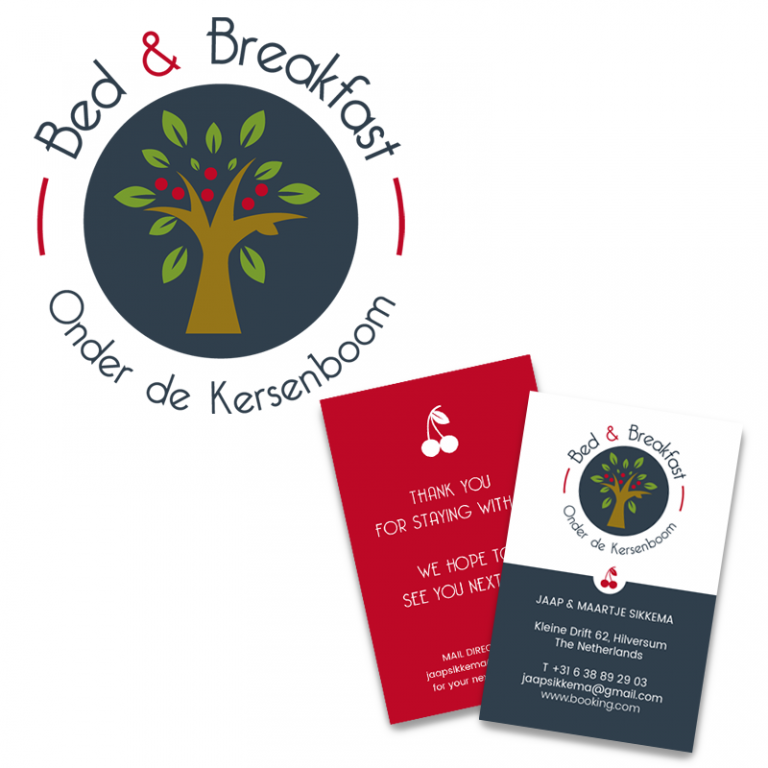 Huisstijl B&B Onder de Kersenboom