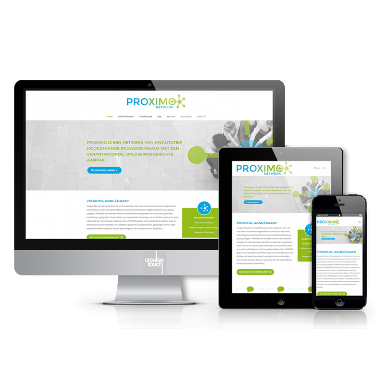 Website PROXIMO Netwerk