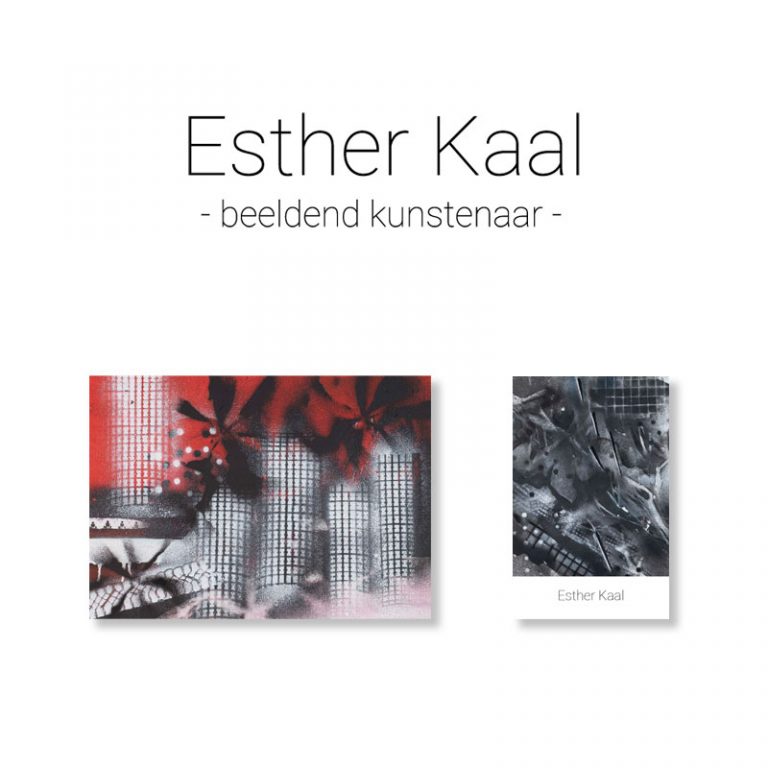 Huisstijl (logo, ansichtkaart, visitekaartje) Esther Kaal