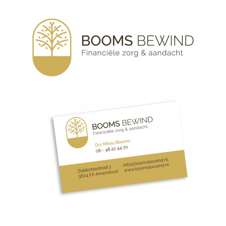Logo en huisstijl Booms Bewind