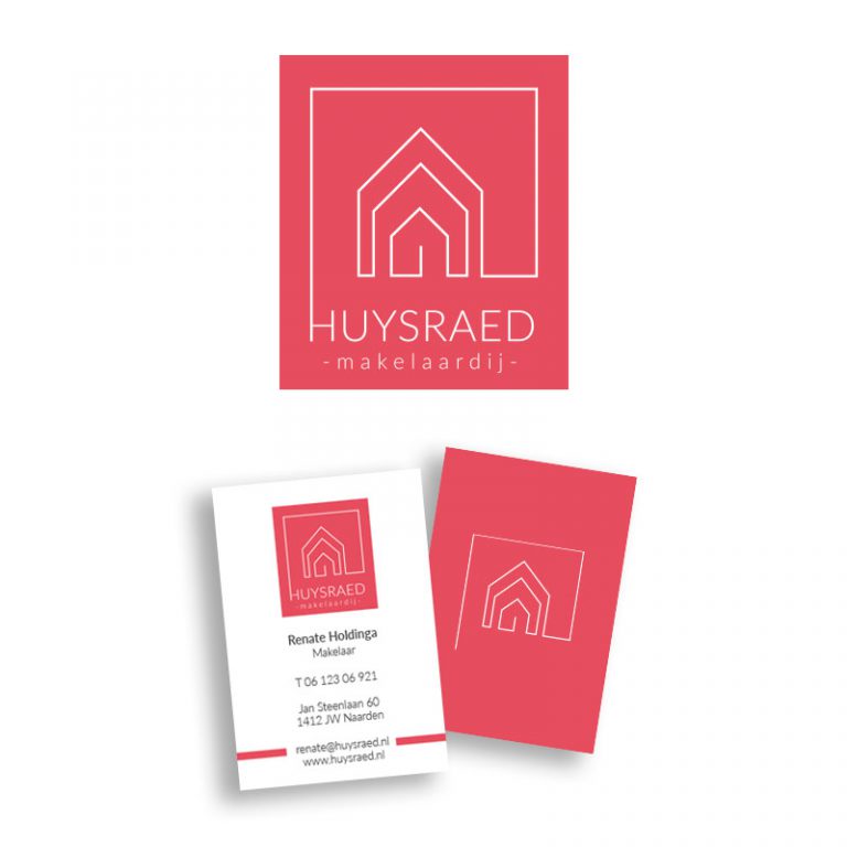Logo en huisstijl Huysraed Huysraed - logo en huisstijl