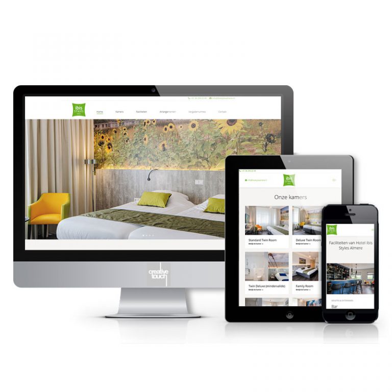 Website Hotel ibis Styles Almere