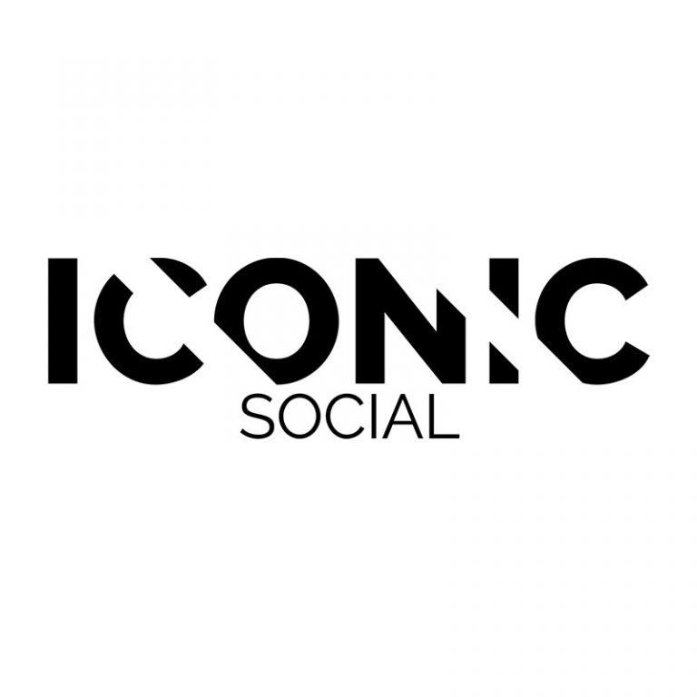 Logo en huisstijl ICONIC Social Logo en huisstijl ICONIC Social