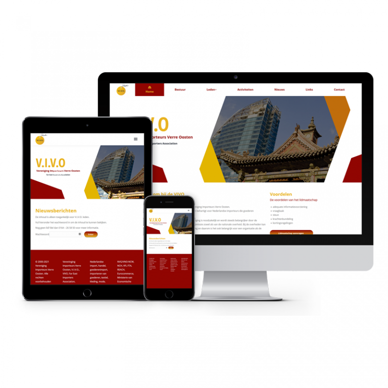 Restyling website VIVO