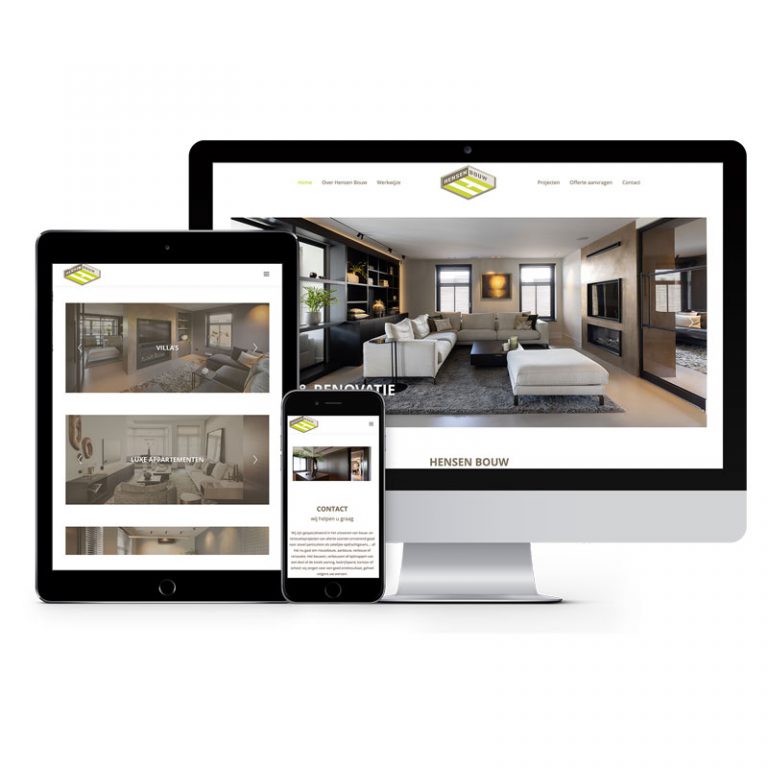 Website Hensen Bouw
